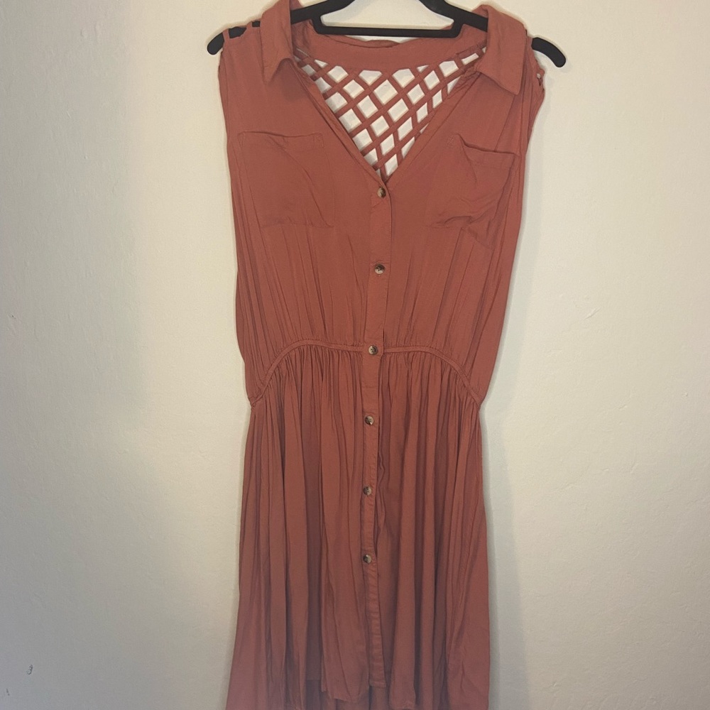 Midnight Sky Sleeveless Tunic Dress